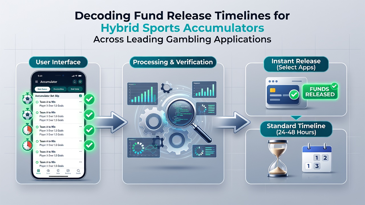 Detailed breakdown of withdrawal timelines across different payment options for sports accumulators