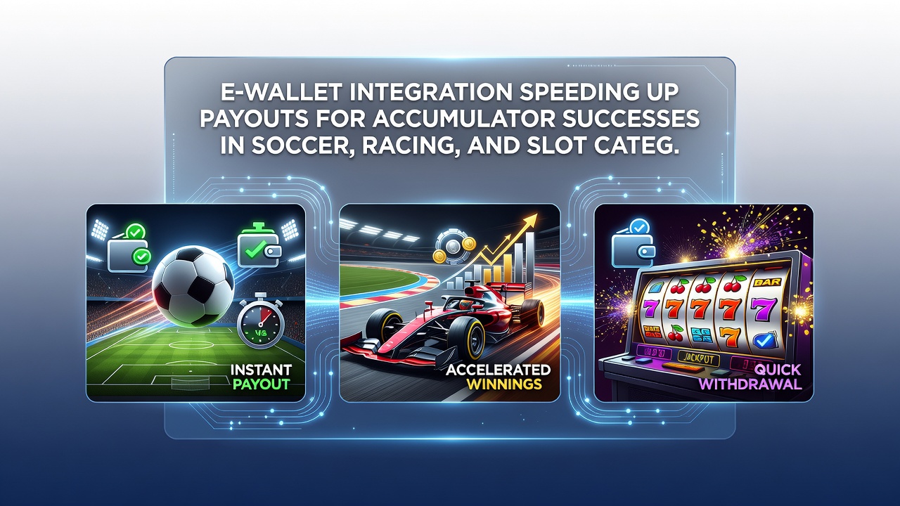 Mobile screen displaying e-wallet transfer after a successful horse racing accumulator