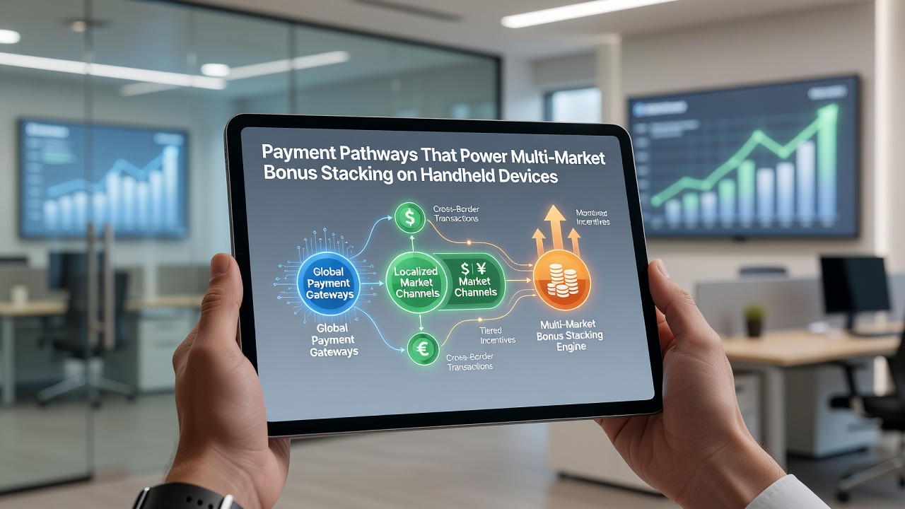Flow diagram of payment pathways connecting e-wallets to stacked bonuses on mobile betting interfaces